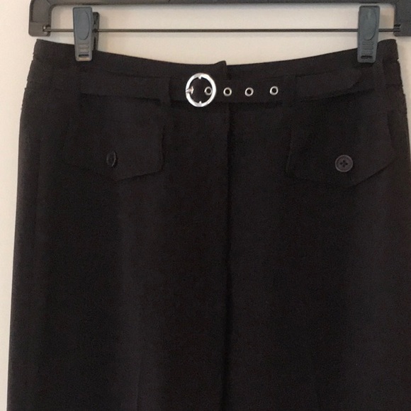 Flair or Straight Leg Pant Belt included Trousers Spandex - Picture 2 of 12